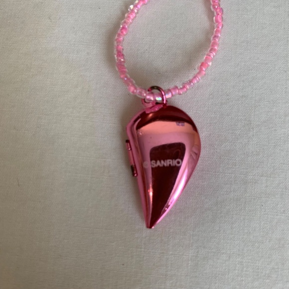 Sanrio Hello Kitty NEW Charm Bracelet & Hello Kitty Heart Locket Necklace - Picture 11 of 13
